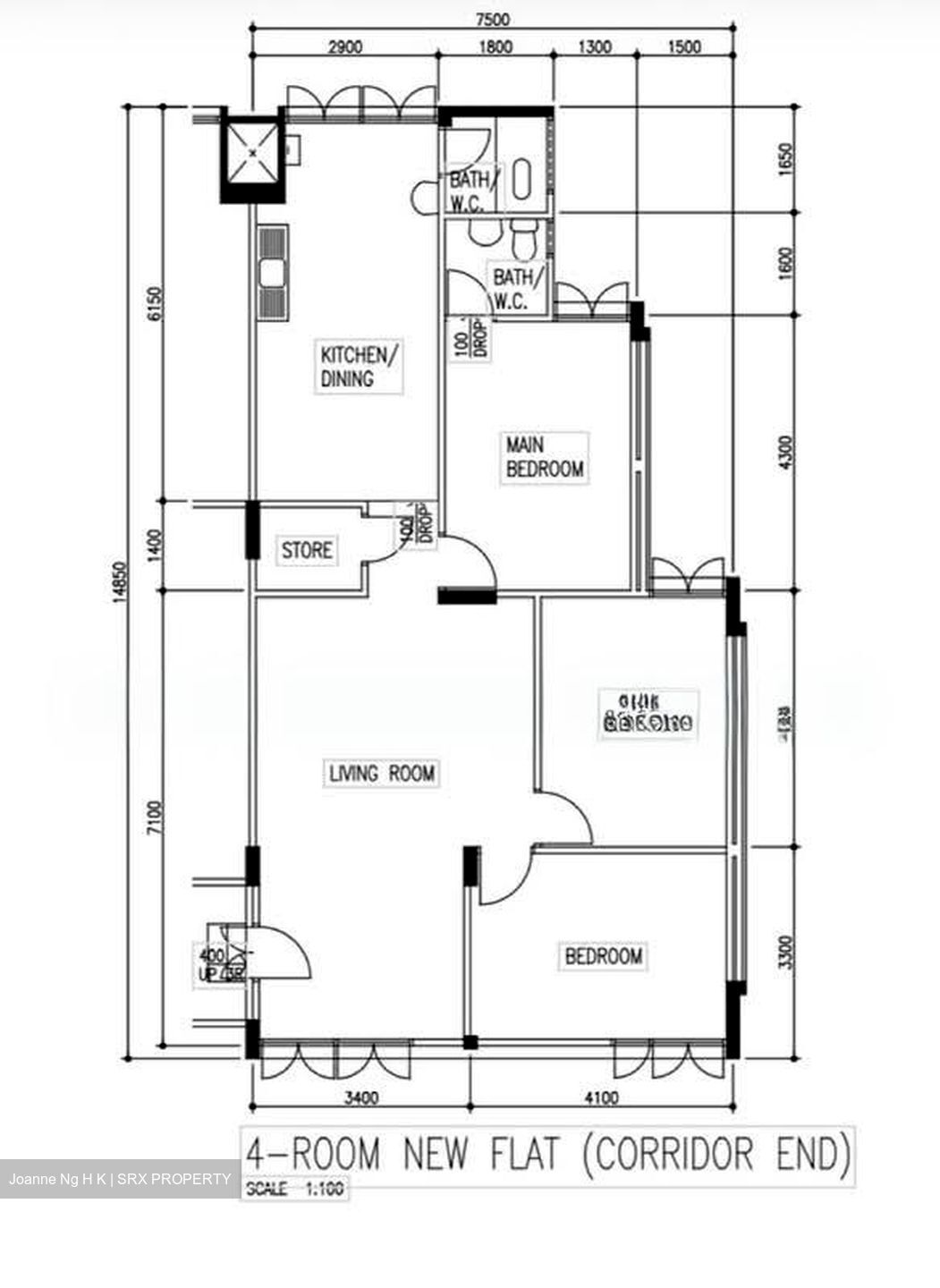 Blk 145 Bukit Batok Street 11 (Bukit Batok), HDB 4 Rooms #589957461